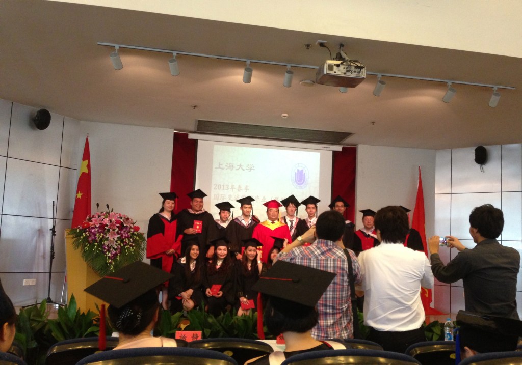 Shanghai – A uni graduation ceremony