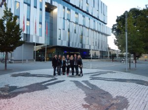 Going to see a concert at Uppsala's concert hall.