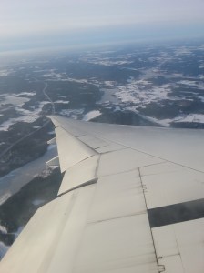 My first view of Stockholm
