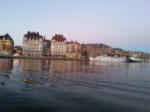 Stockholm over the water :)
