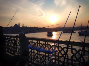 Sunset in Istanbul