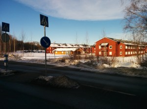 Where I live in Sunnersta.