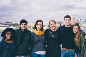 Group of friends i've met on exchange (from left to right) - America, Australia, Spain, America, England, The Netherlands 