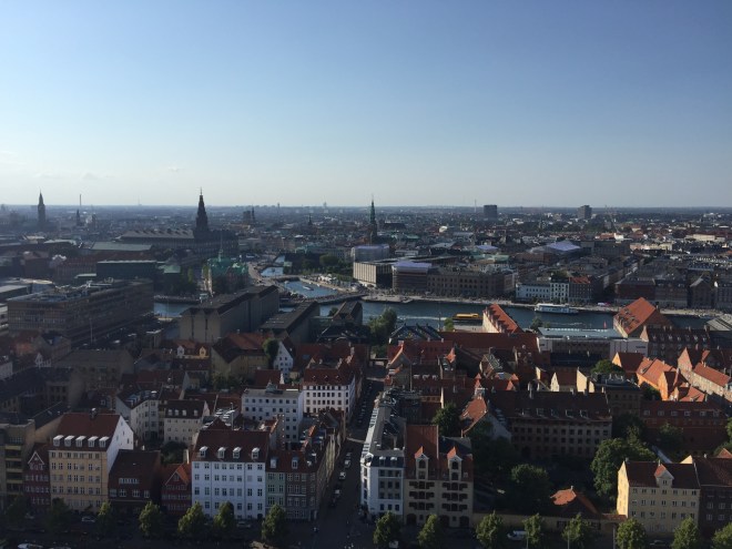 Breathtaking Views of Copenhagen from Church of Our Saviour
