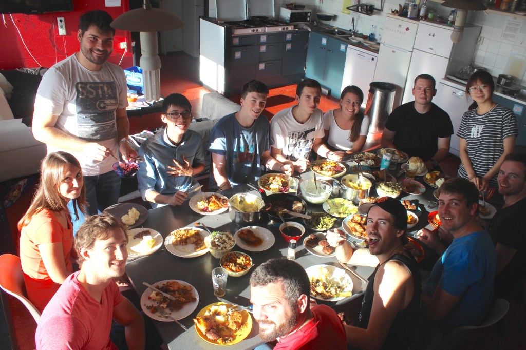 Polish dinner night with the roomies