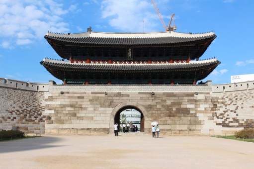 Namdaemun gate in the morning.