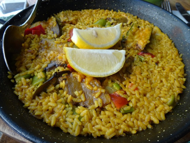 madrid spain paella