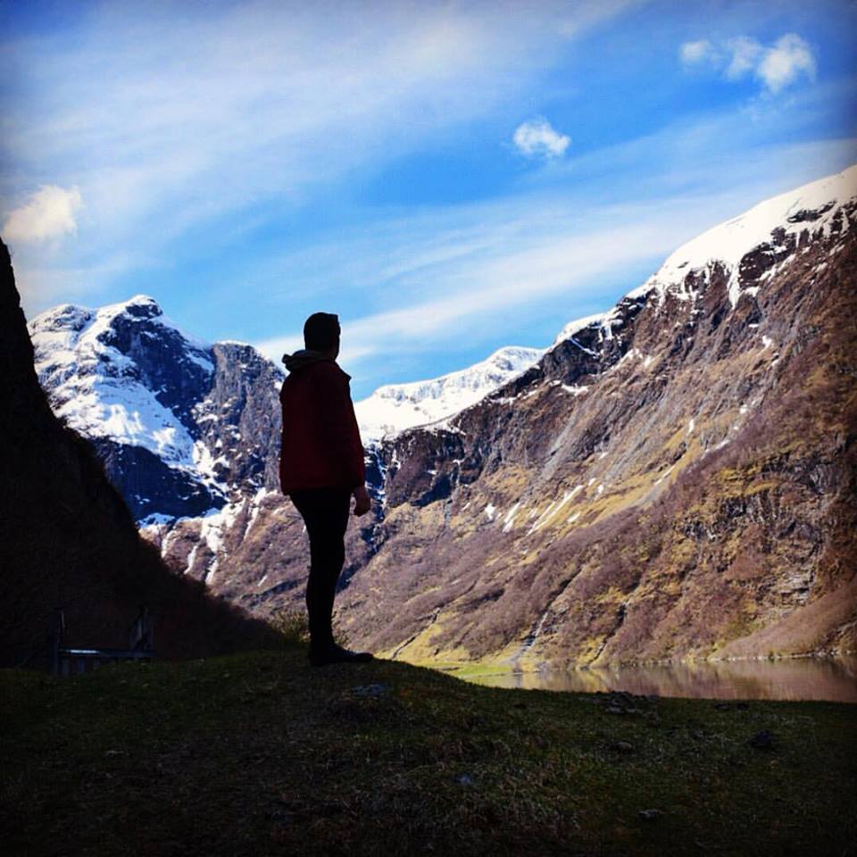 Admiring the view