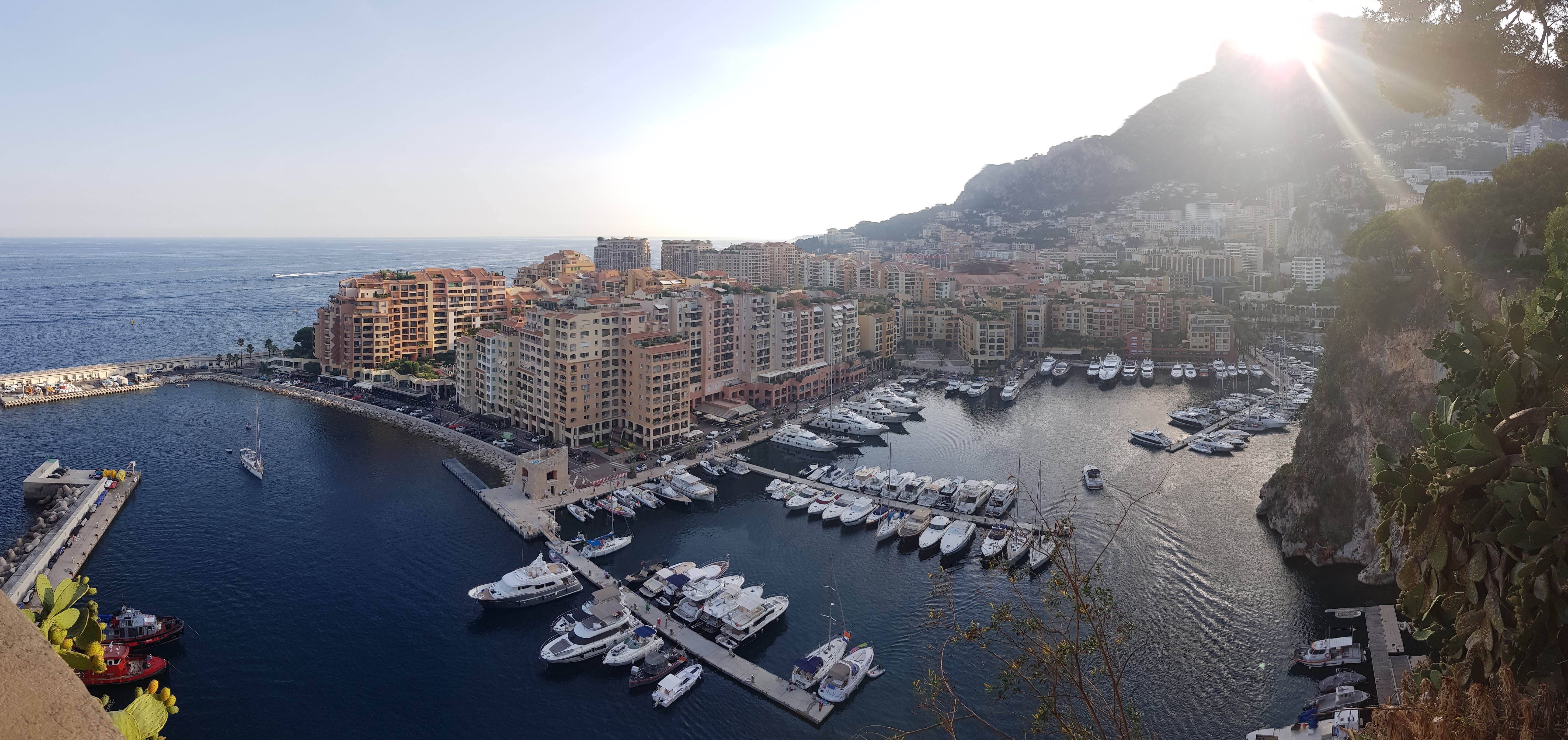 A beautiful view looking over Monaco, France. It was one of the most surreal places I visited