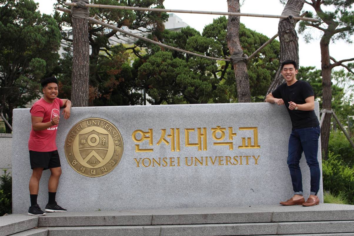 Me (left) and Jun (right)